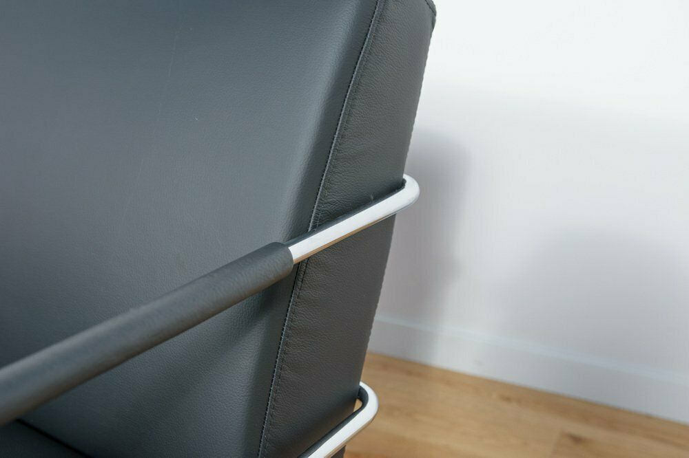 photo vinterior Swedish Leather Armchair By Gunilla Allard For Lammhults, 1990s