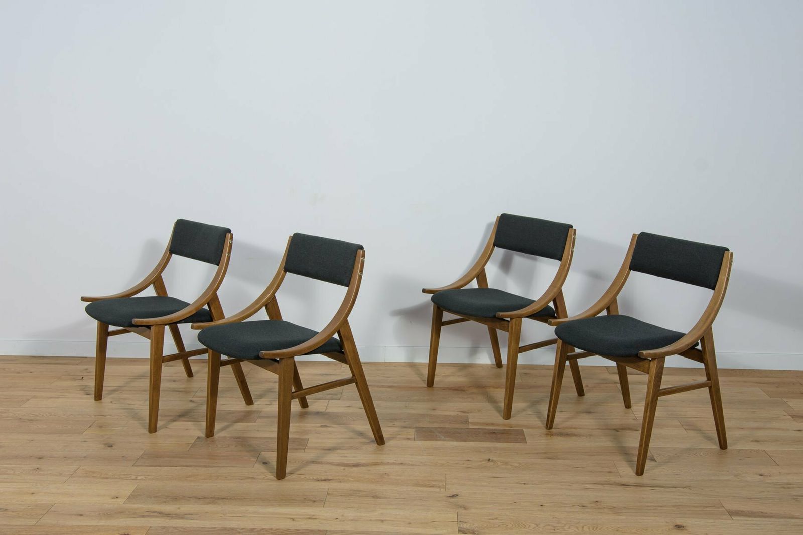 Polish Ski Jumper Chairs From Zamojska, 1970s, Set Of 4 photo buy