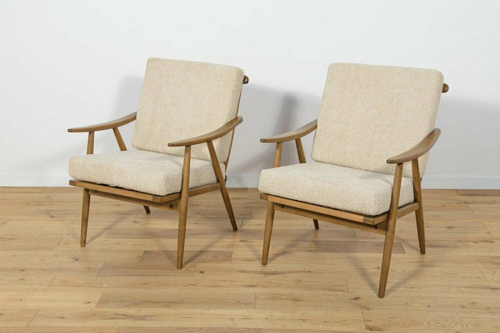 Mid Century Armchairs From Ton, 1960s, Set Of 2 photo furniture