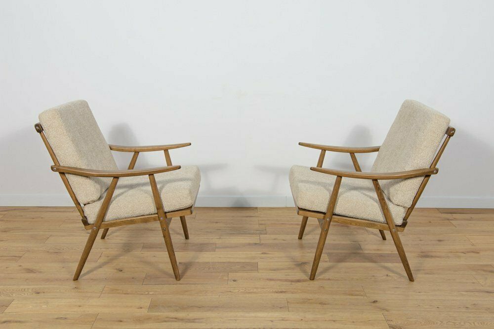 Mid Century Armchairs From Ton, 1960s, Set Of 2 photo Furniture