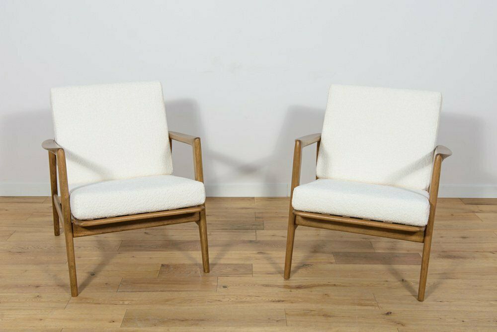 Mid Century Model 300 139 Armchairs From Swarzędz Factory, 1960s, Set Of 2 photo furniture