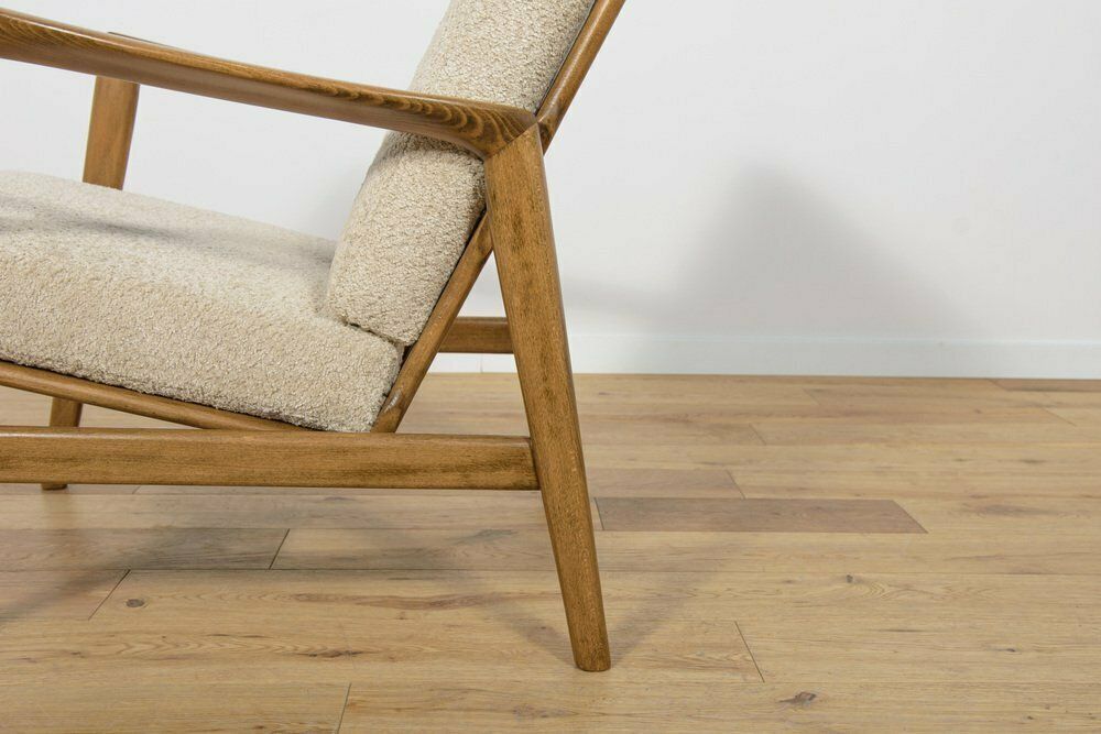 1477.0 Mid Century Model 300 139 Armchairs From Swarzędz Factory, 1960s, Set Of 2 photo