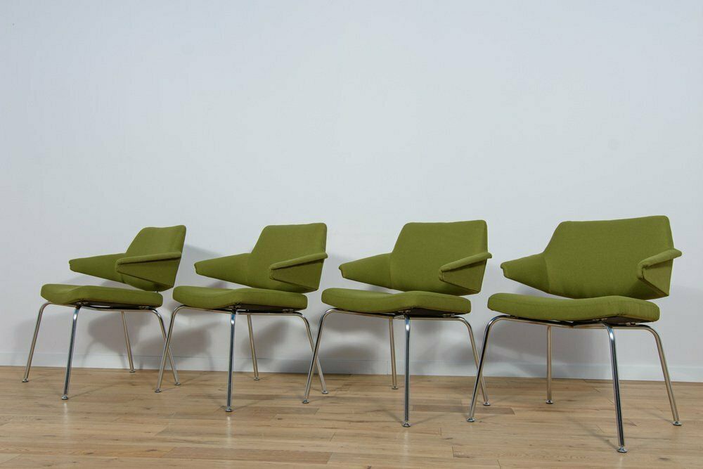 Mid Century Conference Armchairs By Jacob Jensen For Duba, 1960s, Set Of 4 photo 2103.0