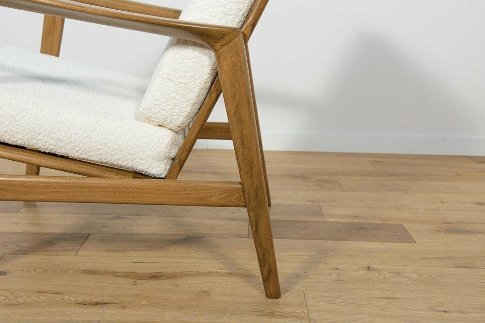 Mid Century Model 300 139 Armchair From Swarzędz Factory, 1960s photo vintage