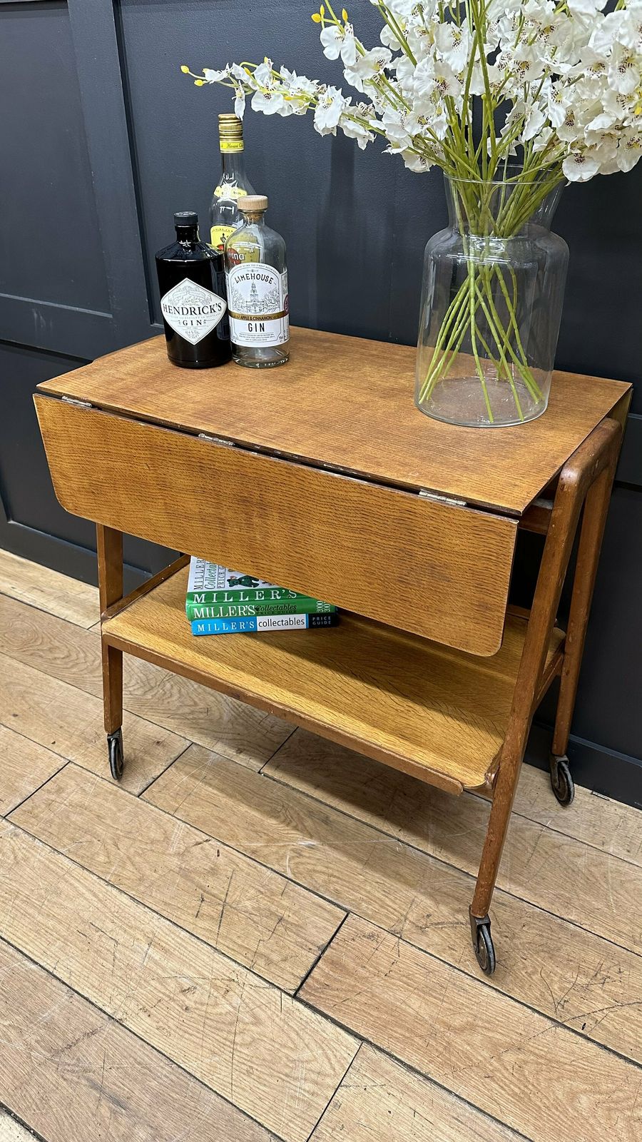 Retro Remploy Trolley   Mid Century Serving Cart   Tea Cake Cocktail Trolley photo furniture