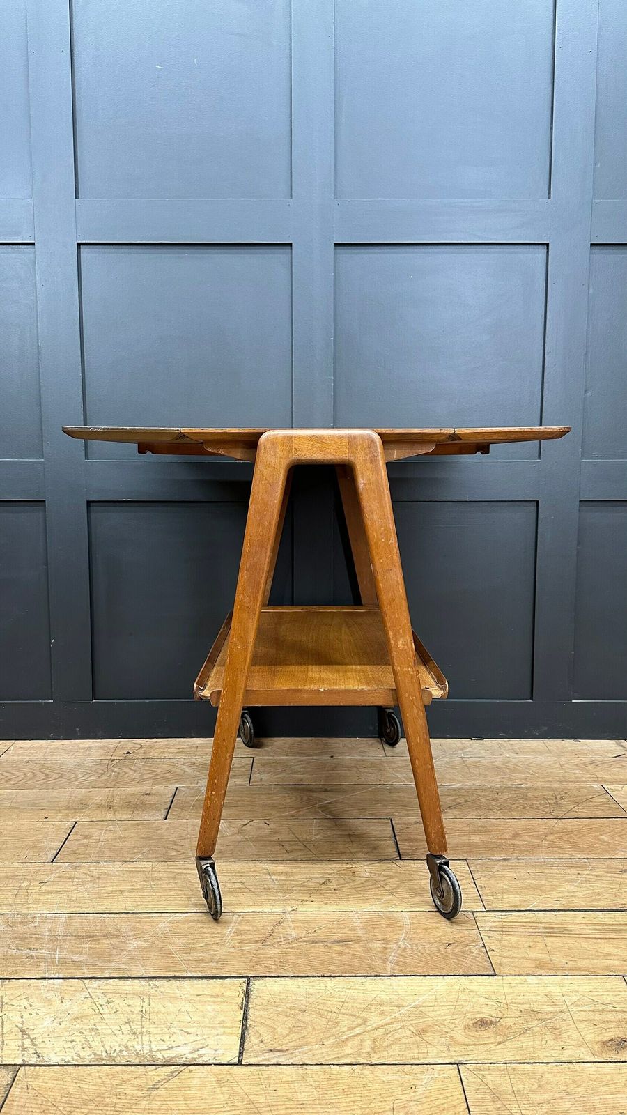 Retro Remploy Trolley   Mid Century Serving Cart   Tea Cake Cocktail Trolley photo Furniture