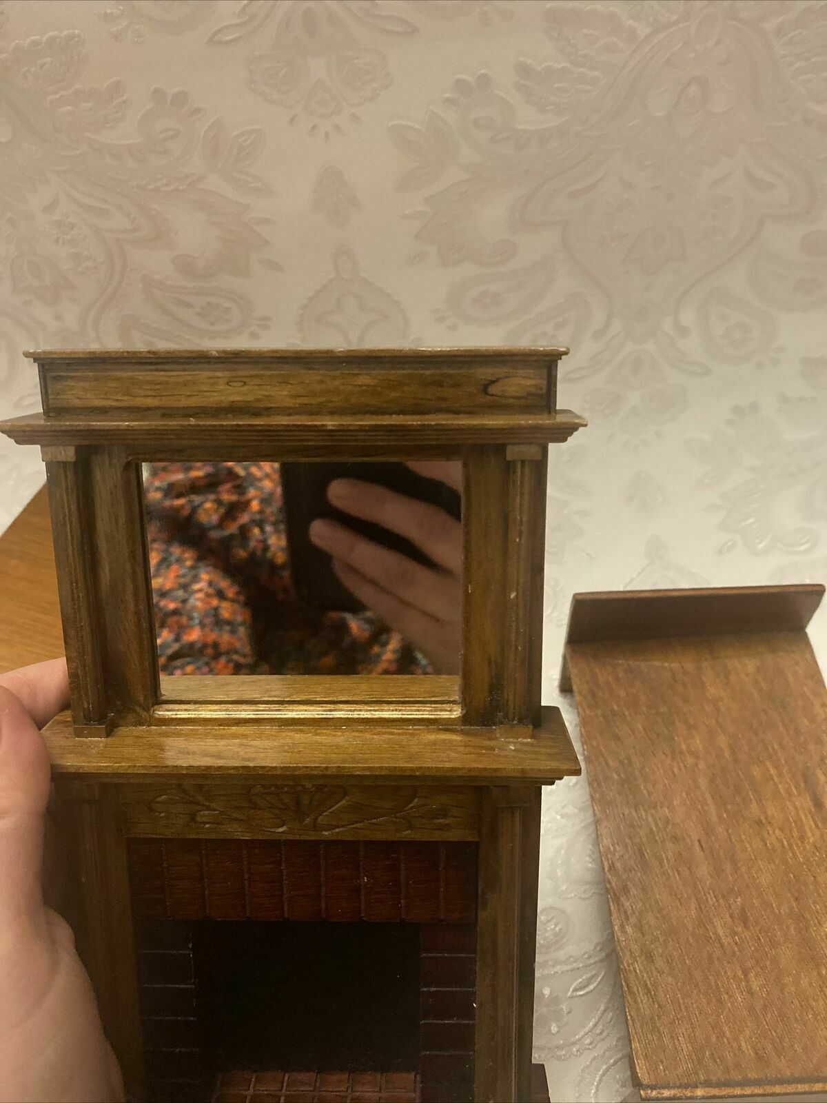R.O.C. Taiwan Dolls House Furnitures Job Lot Fireplace Beds Piano Chairs #3 photo vintage