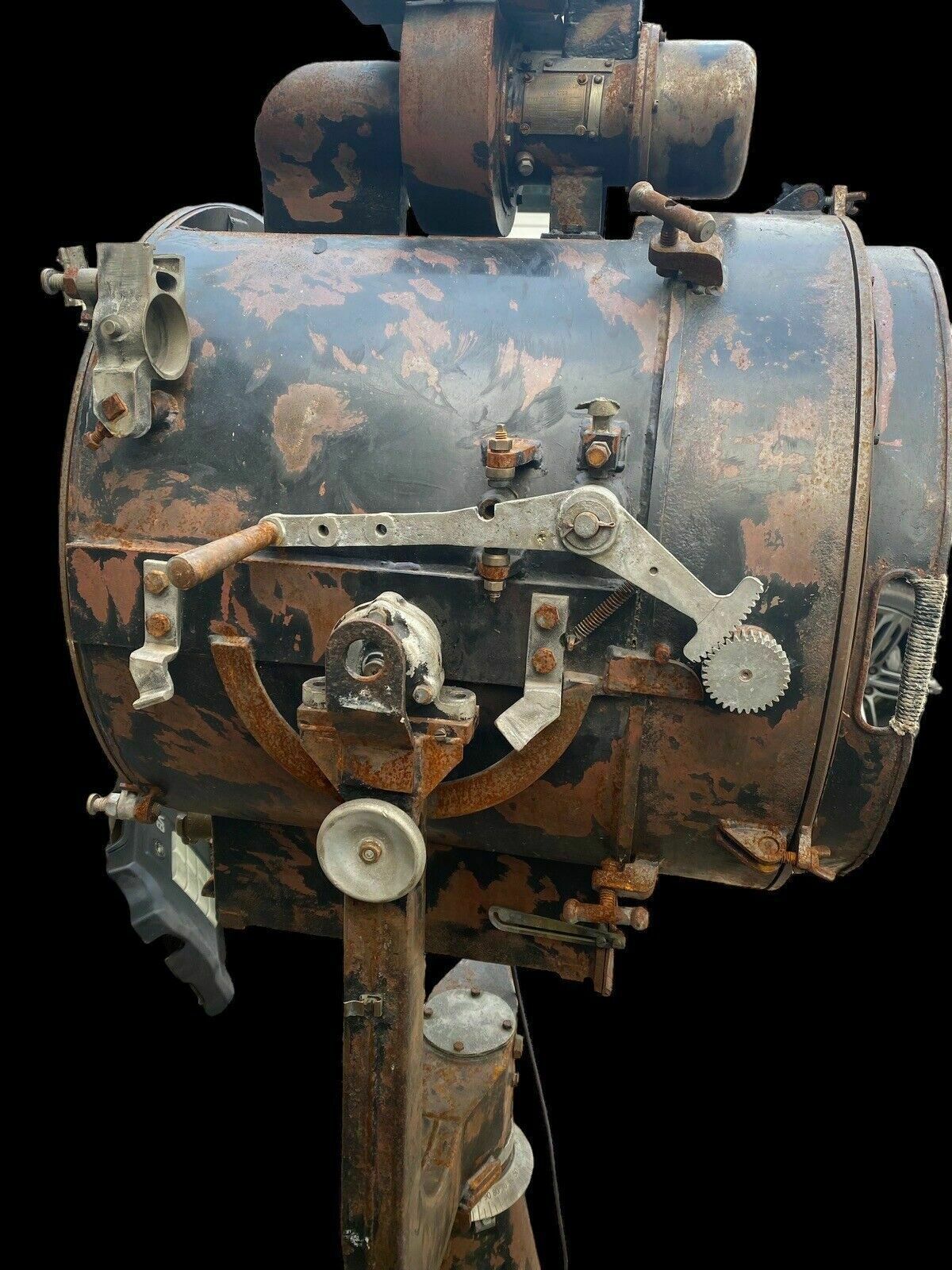 Rare Francis 20 Inch Signalling Lamp Floor Searchlight British Naval Maritime photo vinterior