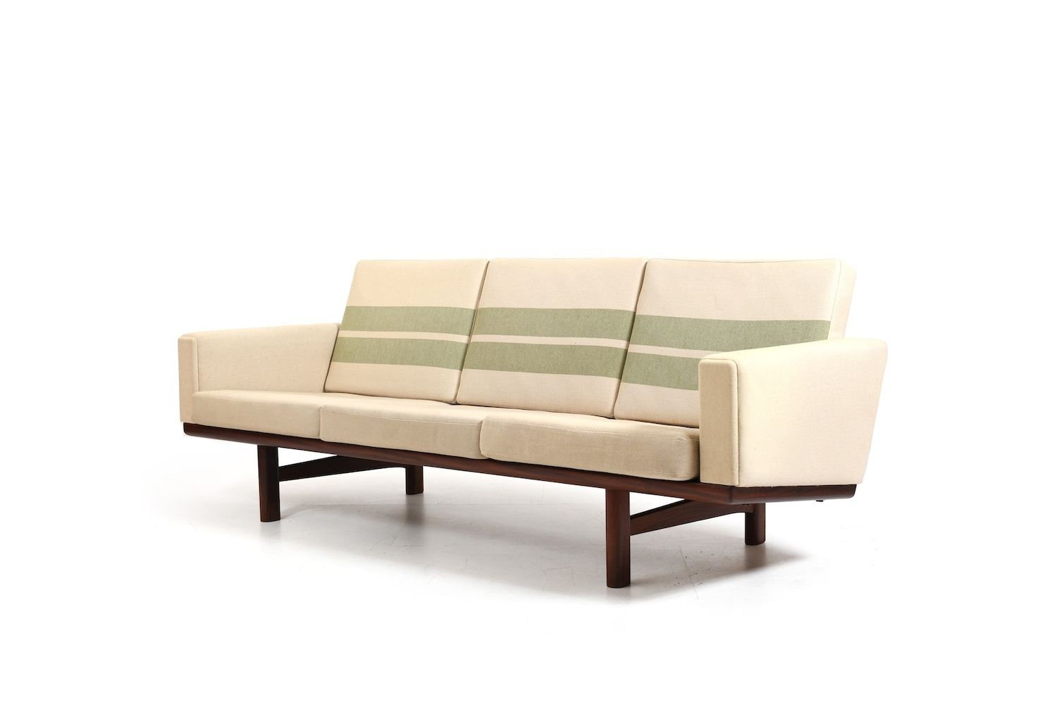 Ge 236/3 Sofa In Teak By Hans J. Wegner 1960s