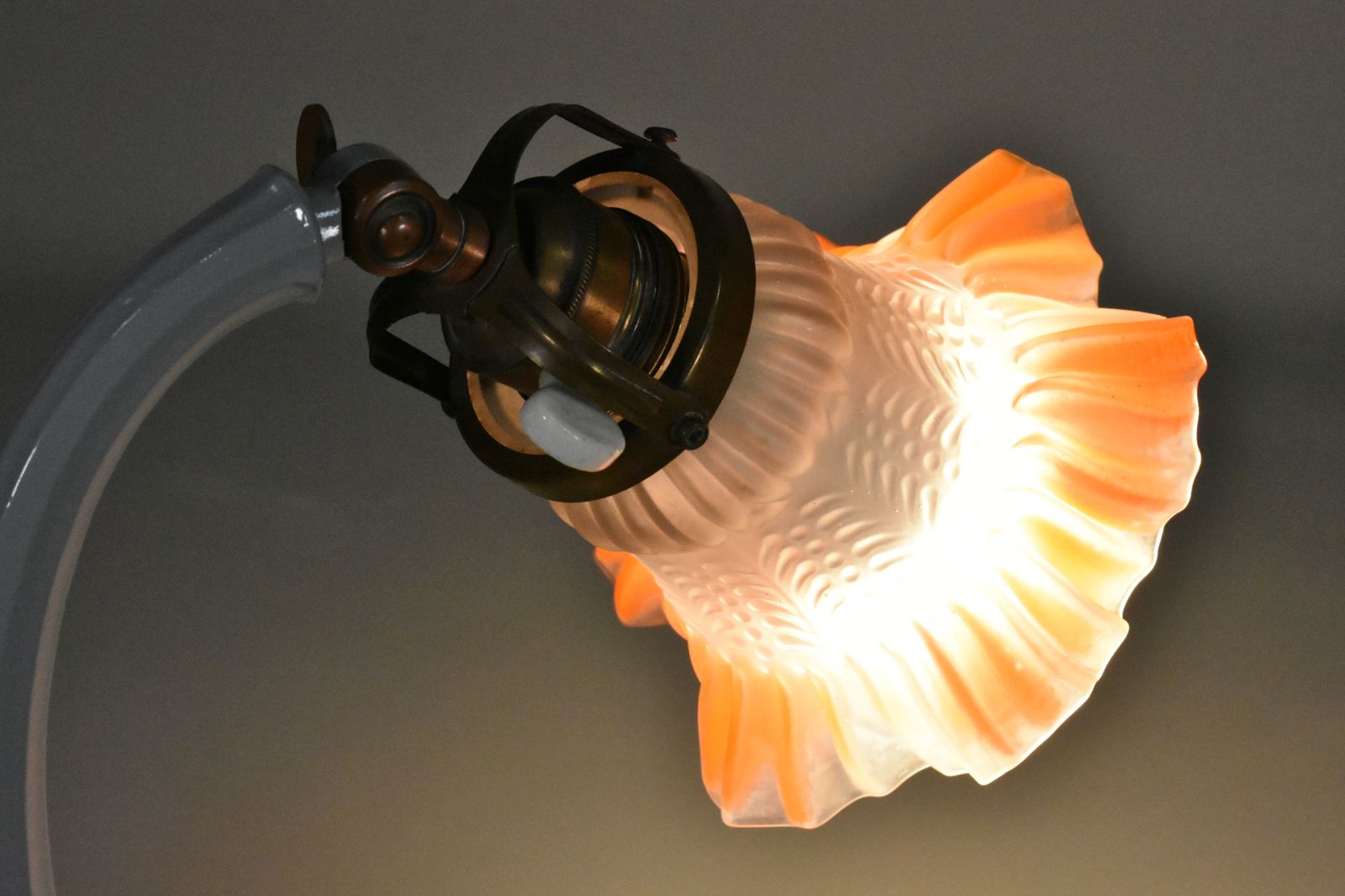 French Art Nouveau Desk Lamp, 1900s photo buy