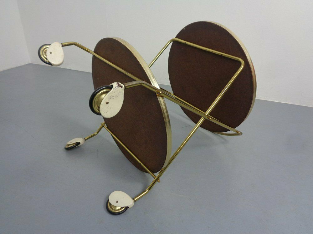 Furniture Mid Century Serving Bar Cart, 1960s photo