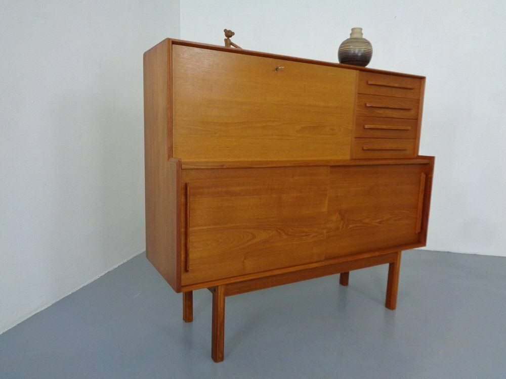 photo furniture Teak Secretary From Meredew, Uk, 1960s