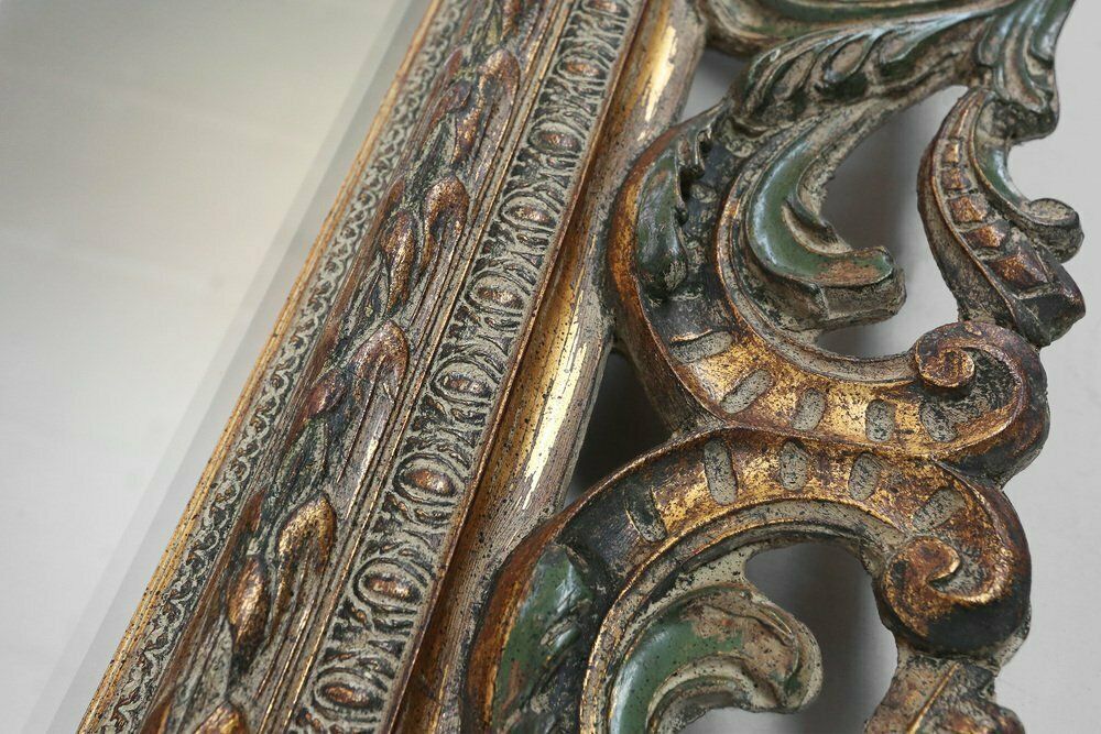 Vintage Baroque Style Mirror, 1970s photo vintage