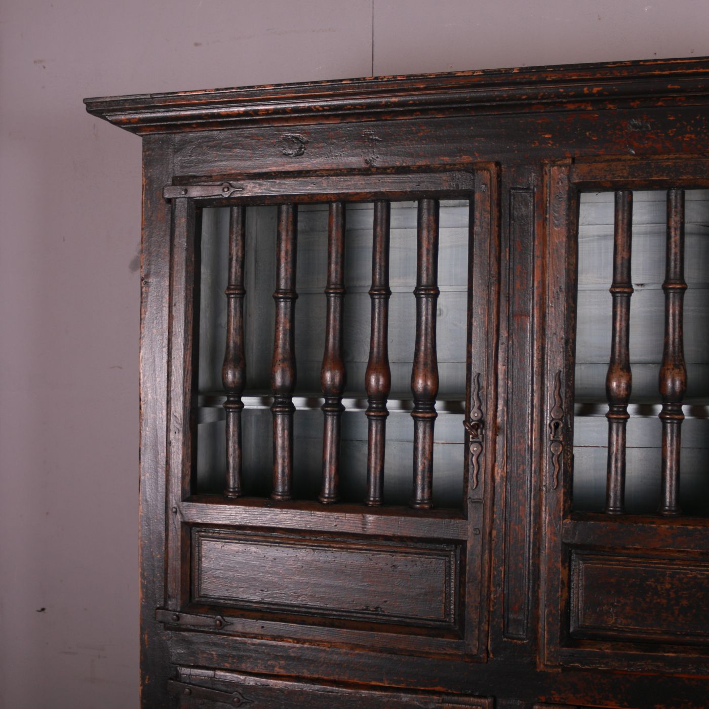 18th Century French Oak Food Cupboard photo Furniture