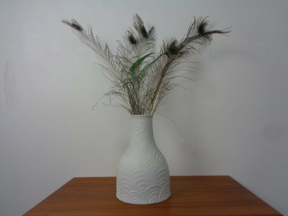 Large Mid Century Op Art 2058 Vase From Heinrich Selb, 1960s photo 223.0