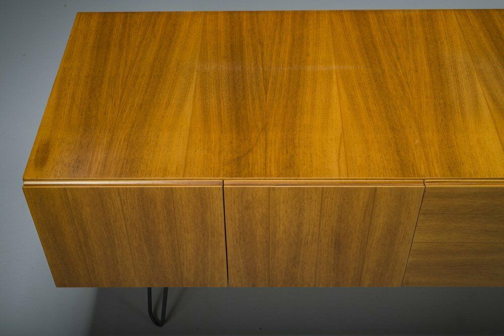 photo buy Mid Century Wall Cabinet And Sideboard From Walunt, 1970s, Set Of 2