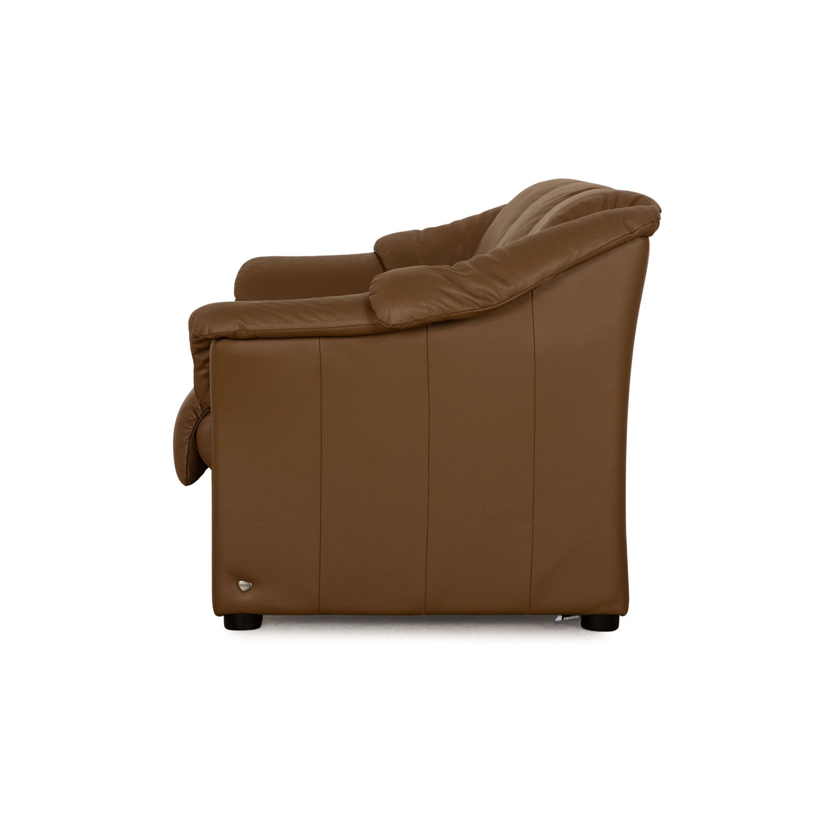 photo furniture Canapé 2 places Stressless Olso en cuir marron taupe