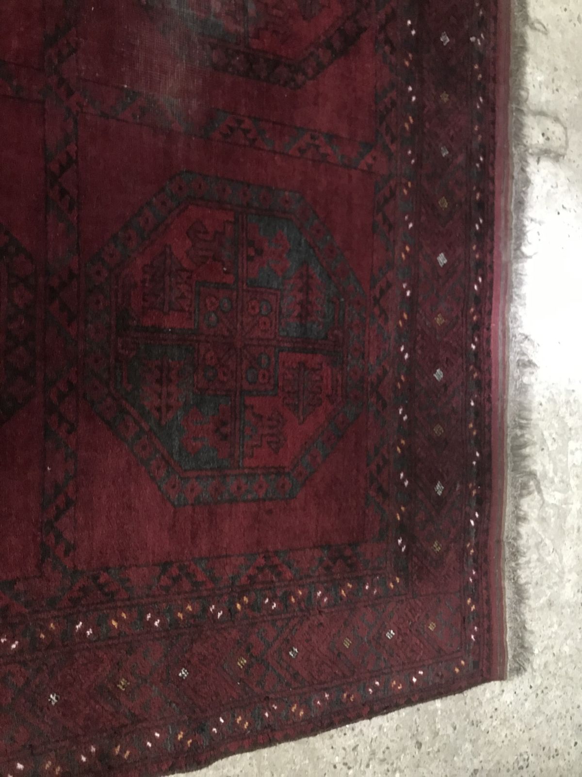 Large Antique Ersari Turkmen Wool Rug photo vinterior