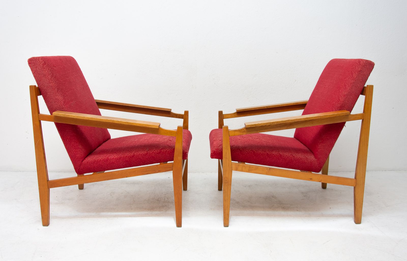 Pair Of Mid Century Scandinavian Style Armchairs, 1960´S photo vintage