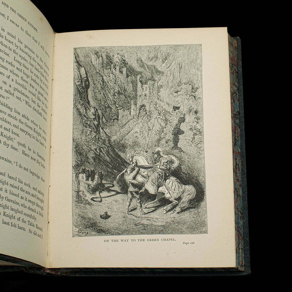 Antique Book, Days Of King Arthur, Mythology, English, Fiction, Late Victorian photo buy