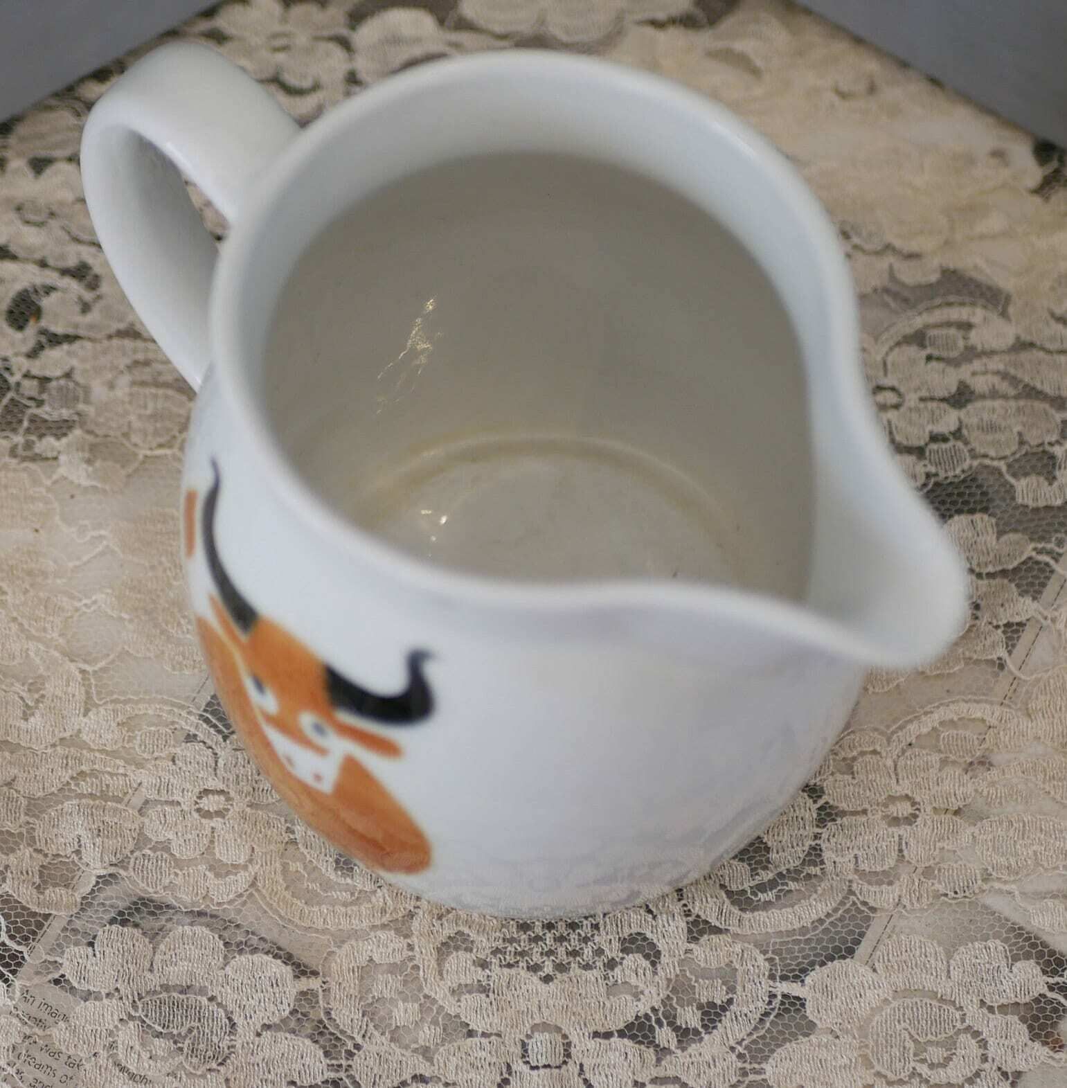 photo furniture Arabia Of Finland 'Heluna' Cow Milk Jug Anja Kuurikka & Kaj Frank Scandanavian Design Mid Century Art Pottery Collectable China Home Decor
