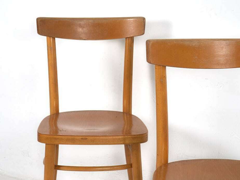 Vintage Dining Chairs (C.1950). Set Of 4 Pieces #4 photo Furniture