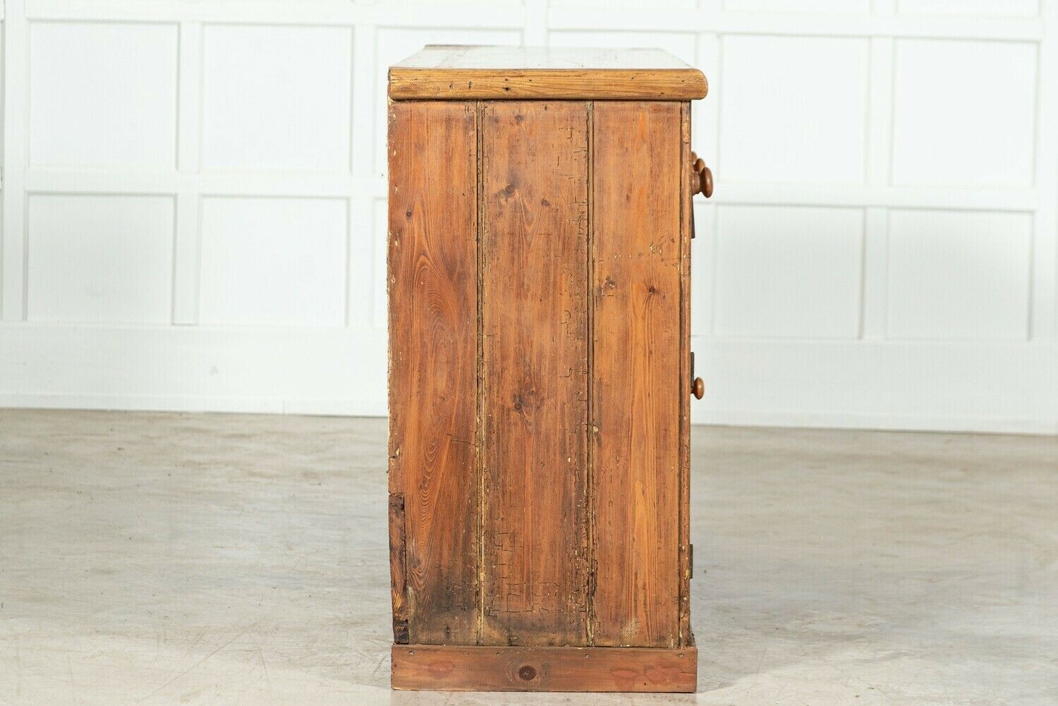 19thc English Pine Dresser Base photo buy