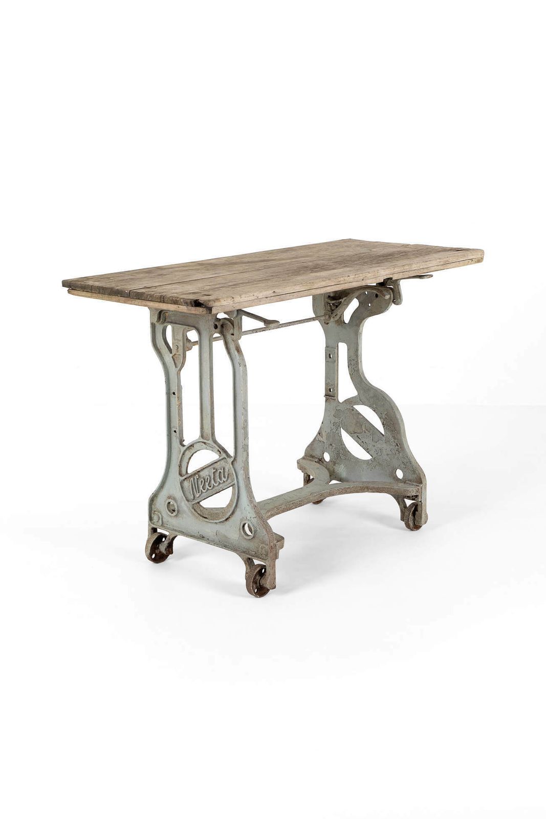 Industrial Worktable By Neeta, 1900s photo for sale