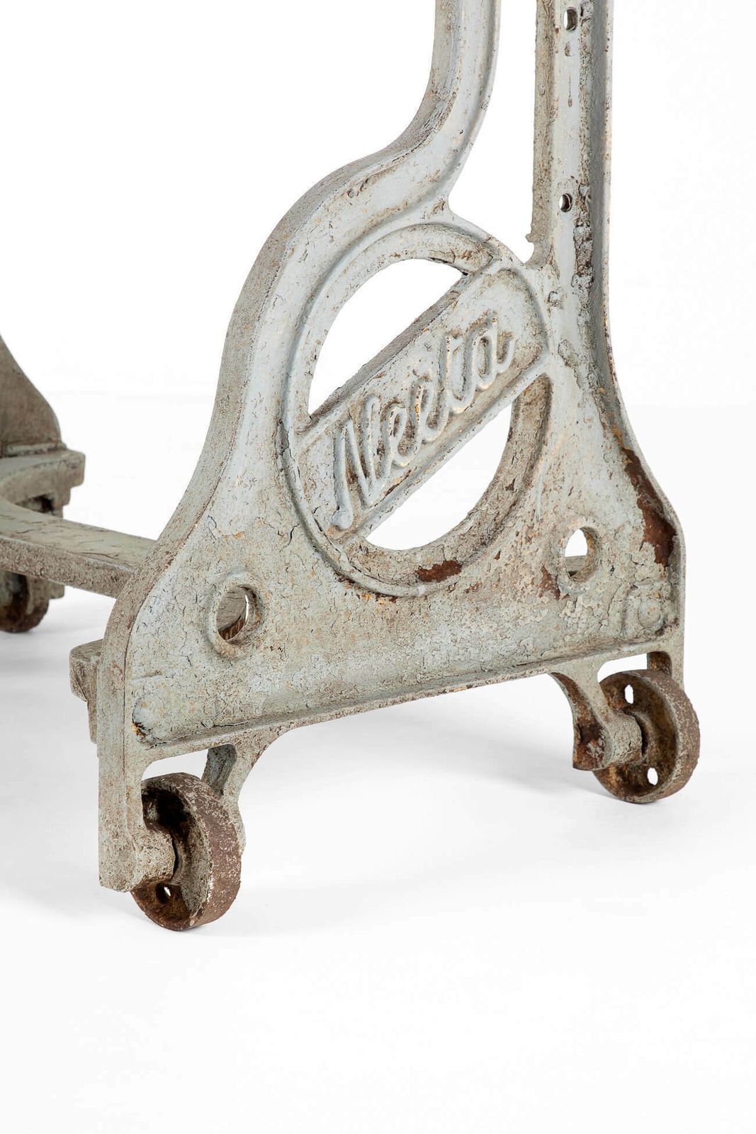 Industrial Worktable By Neeta, 1900s photo vintage