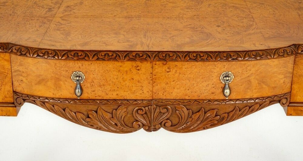 Queen Anne Side Table Walnut, 1930s photo for sale