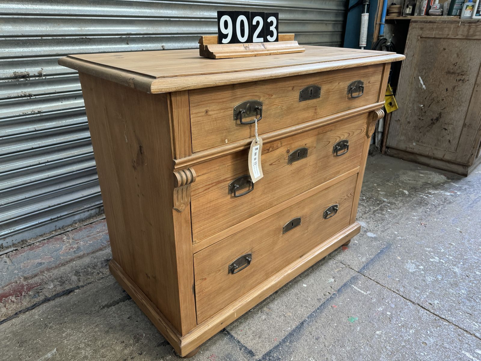 Waxed Continental Chest Of Drawers Ref 9023 photo Furniture