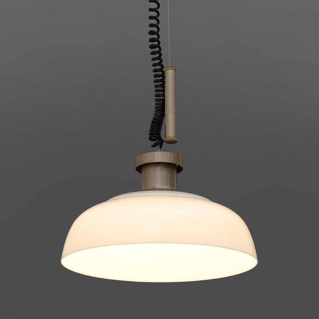 Lighting Up And Down Chandelier By Achille And Piergiorgio Castiglioni For Kartell, 1960s photo