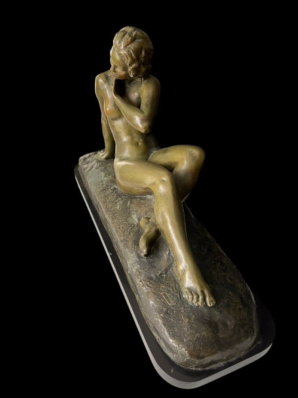 photo furniture Art Deco Bronze Sculpture  By Ugo Cipriani