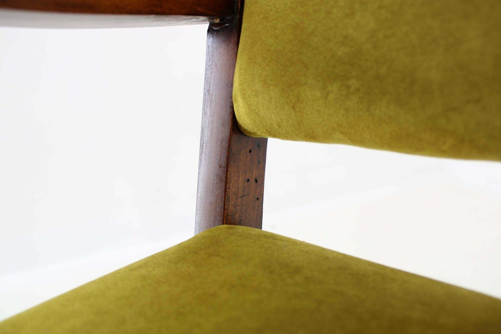 photo vintage 1940s Pair Of Restored Beech Art Deco Armchairs Czechoslovakia