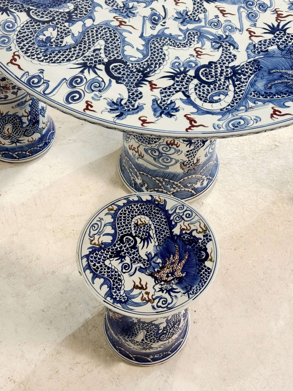 photo for sale Vintage Chinees Keramiek Tafelset