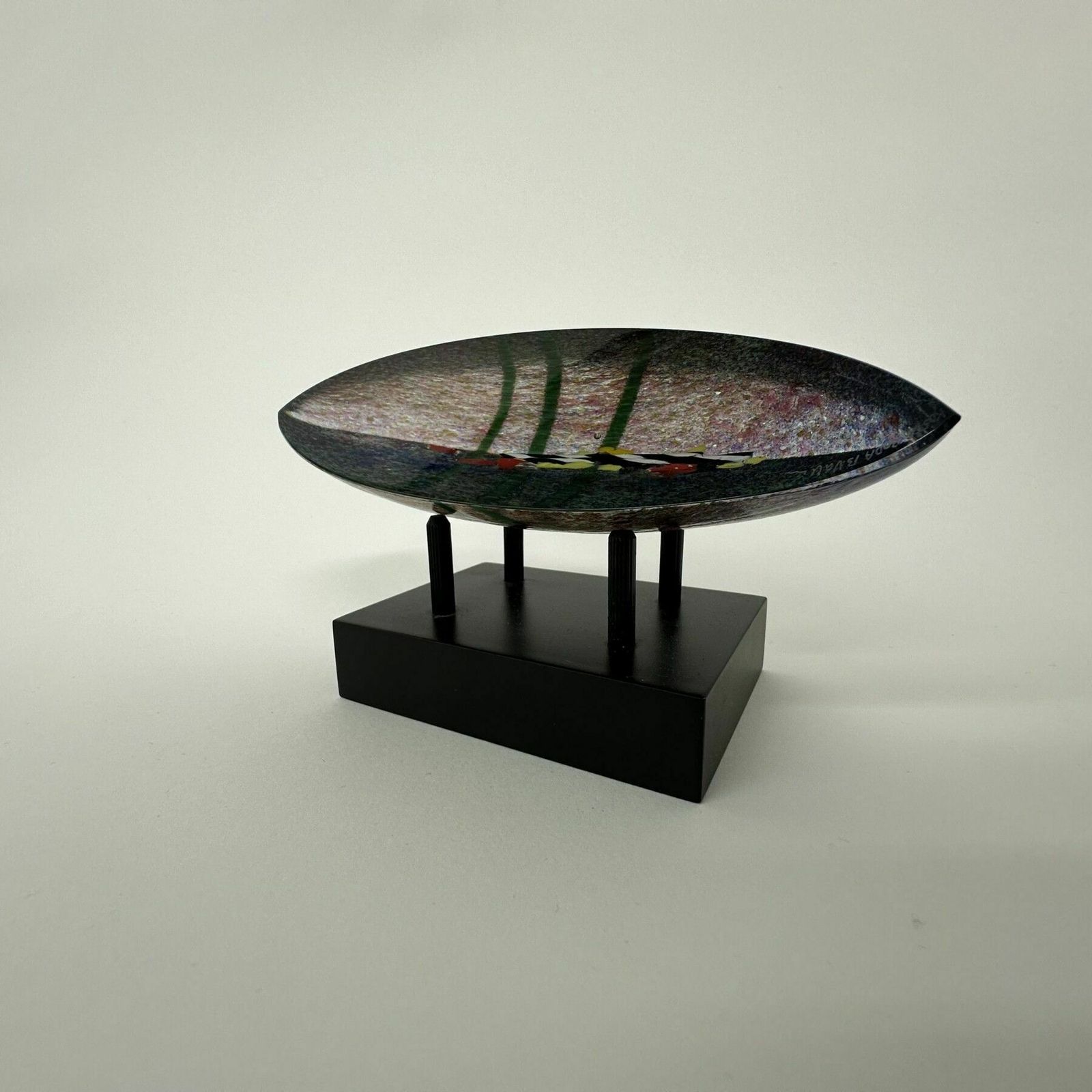 Bertil Vallien For Kosta Boda Glass Boat Sculpture Limited Edition Voyage photo buy