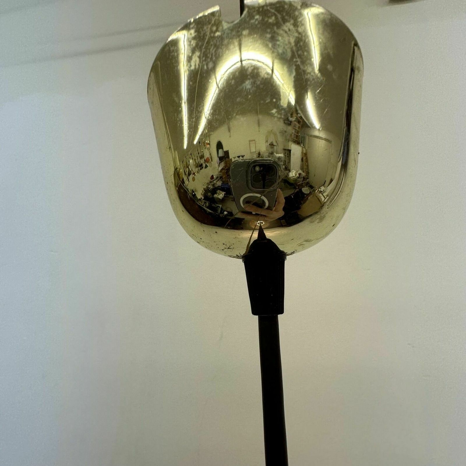 Peil & Putzer Glazen Bladlamp, Jaren 1970 photo buy