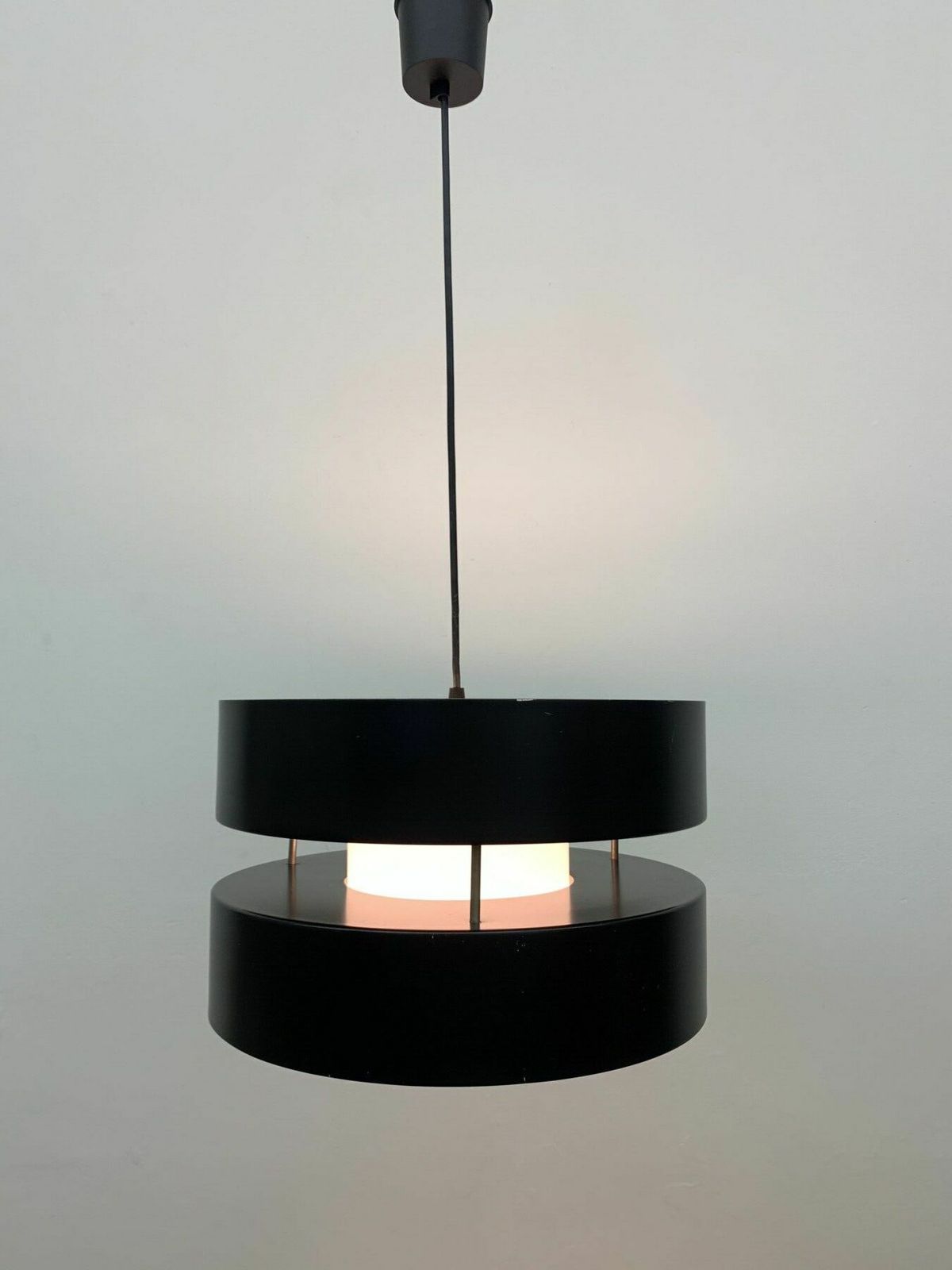 Zeldzame Hagoort 259 Minimalistische Design Hanglamp, Ca. Jaren 1960 photo Verlichting