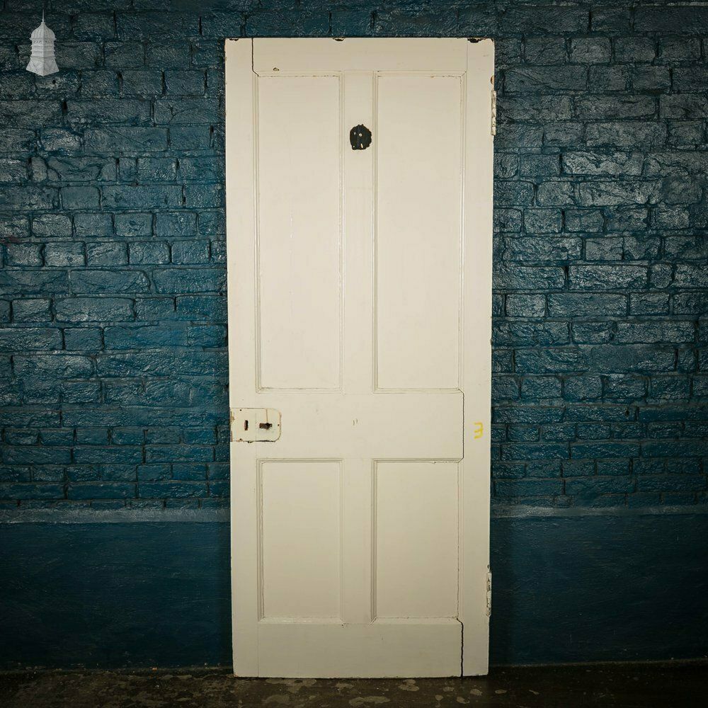 Pine Panelled Door, Victorian 4 Panel photo Home Fixtures