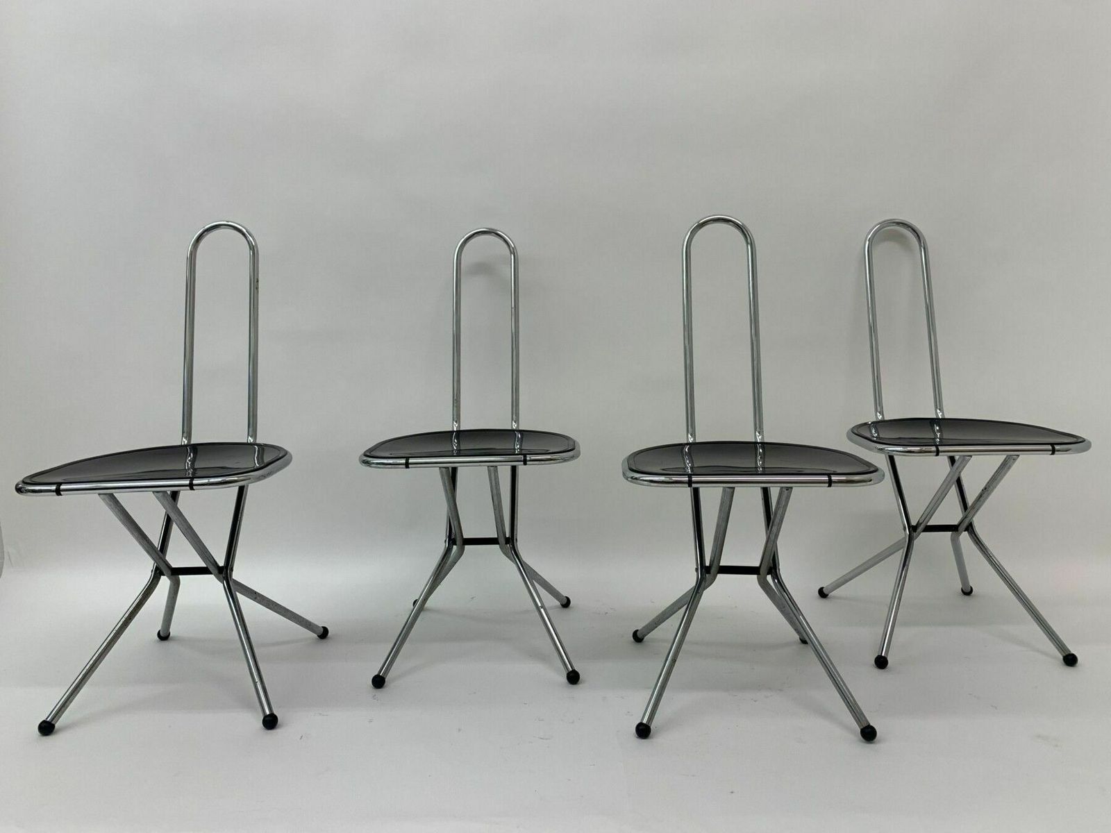 Set Van 4 Postmoderne Klapstoelen Van Niels Gammelgaard Voor Ikea, Jaren 1980 photo furniture