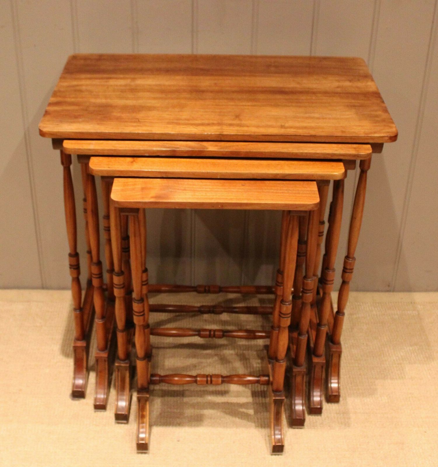 Walut Nest Of Four Tables, 1930s