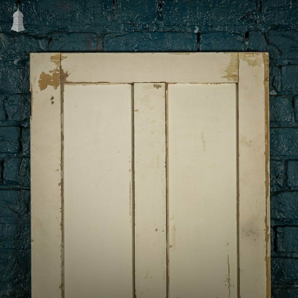 Pine Panelled Door, 4 Panel White Painted photo furniture