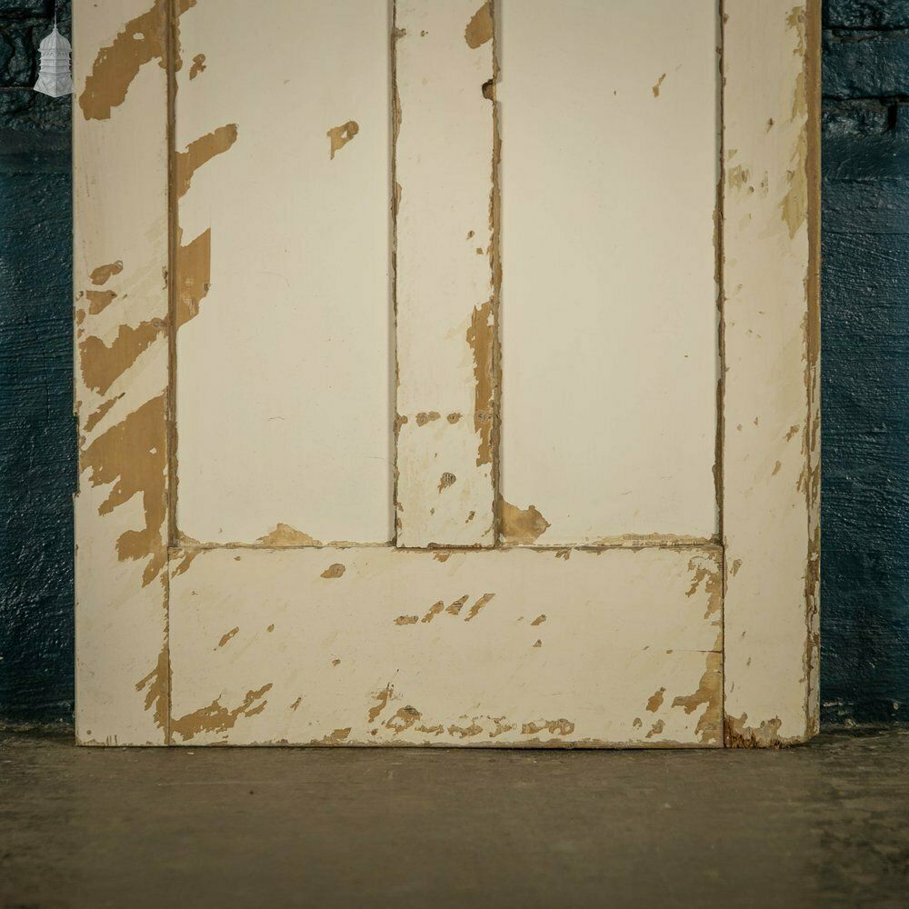 Pine Panelled Door, 4 Panel White Painted photo Home Fixtures