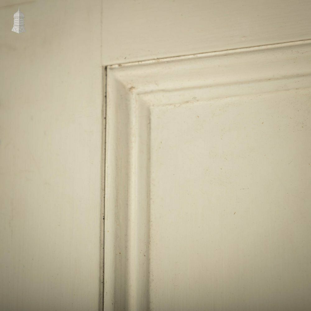photo buy Pine Panelled Door, Victorian 4 Panel Green Painted
