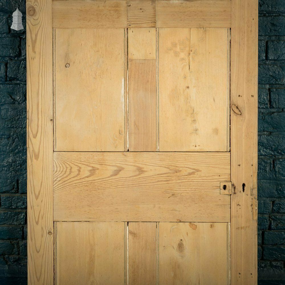 Glazed Pine Door, Fitted With 'Hammered Cathedral' Style Textured Glazing photo buy