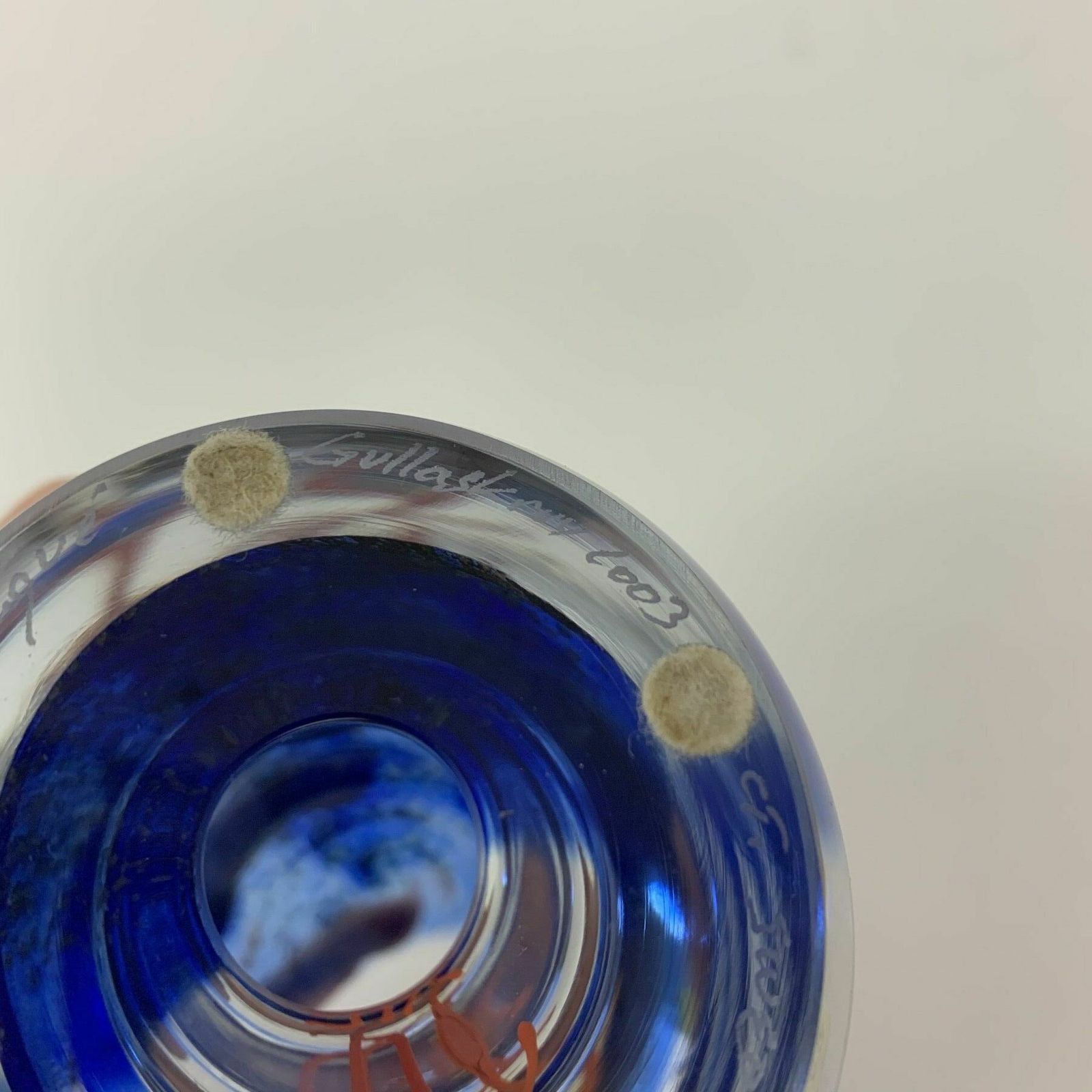 186.0 Carlos Pebaque Glass Sculpture , 1980’s photo