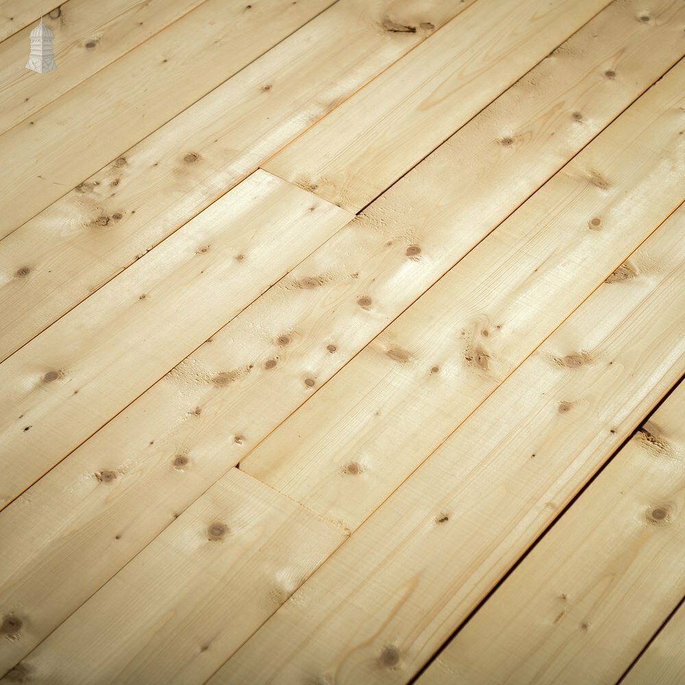 5.25 Inch Pine Floorboards, Cut From Timber Salvaged From A London Barracks   14.5 Square Meters photo 1260.0