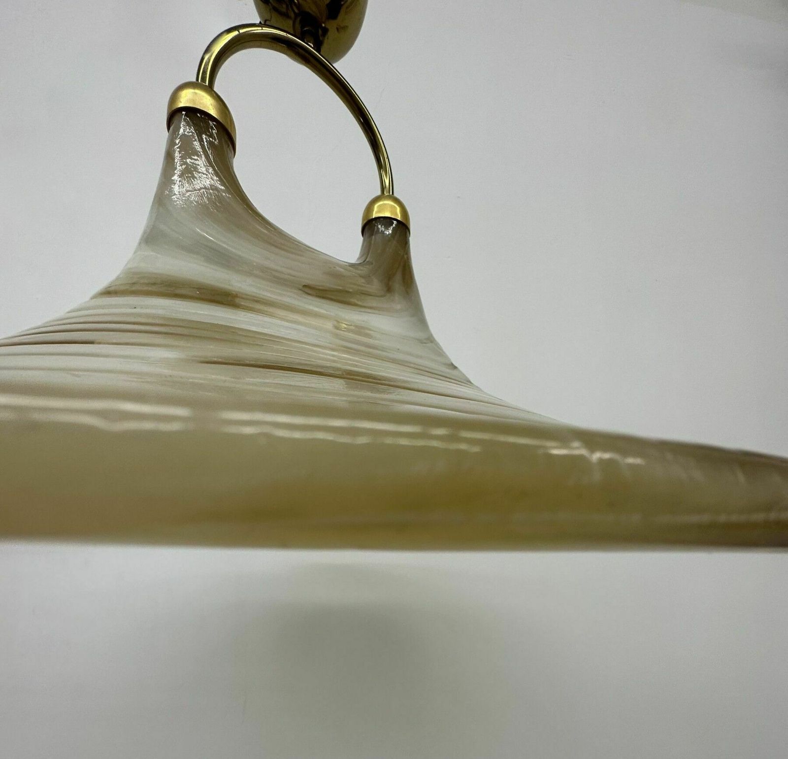 Space Age Cristallux Plafondlamp, Jaren 1970 photo vintage