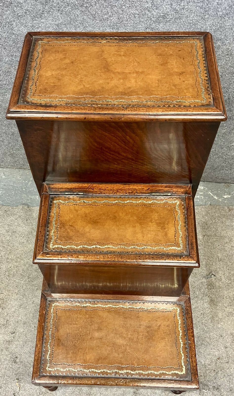 19th.Century Library Steps, 1800s photo for sale