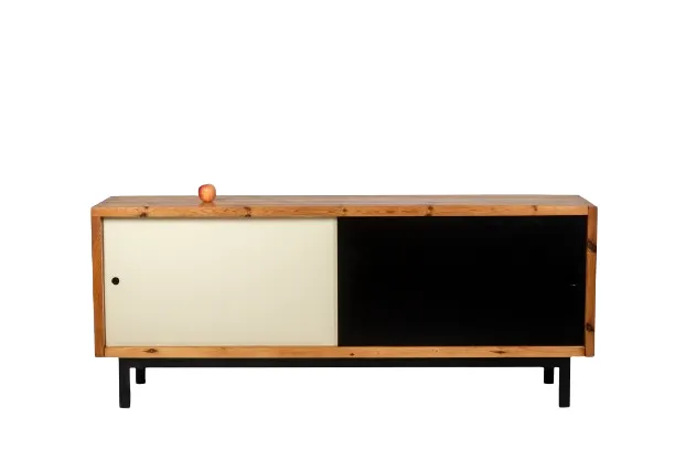 Ate Van Apeldoorn. Sideboard In Pitch Pine. 1970s.